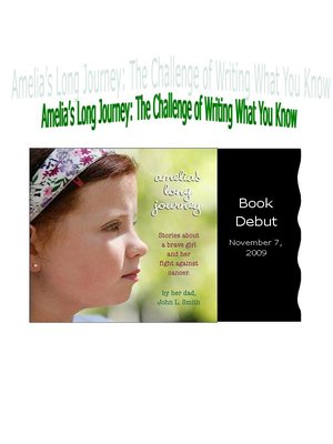 Amelia’s Long Journey: The Challenge of Writing What You Know - Audiobook
